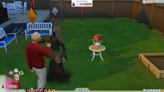 Illustration for article titled My Quest To Seduce The Grim Reaper In The Sims 4